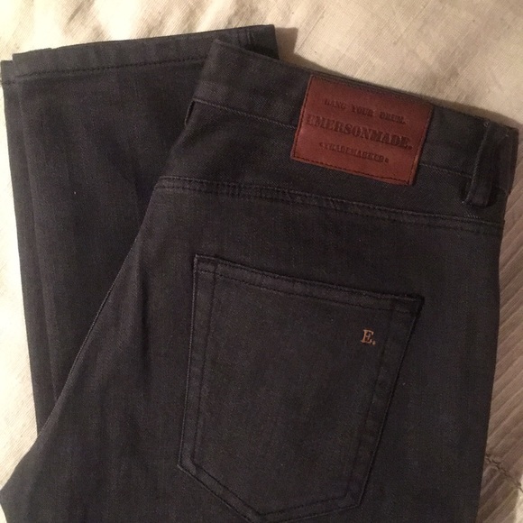 Emerson Made jeans in graphite - Picture 2 of 2